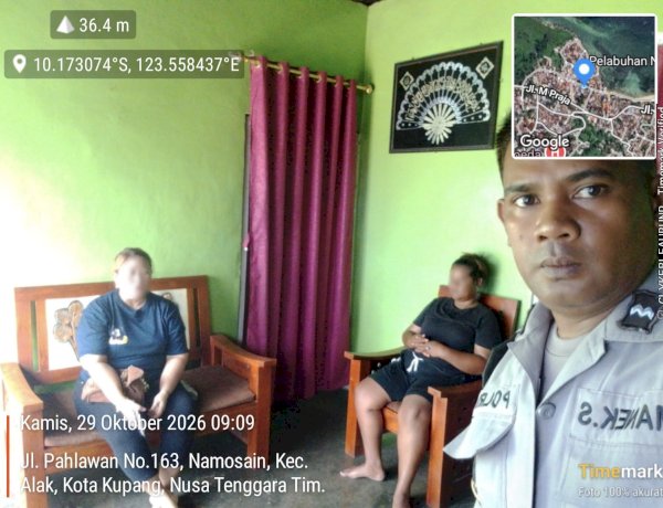 Kedepankan Hati dan Kekeluargaan, Bhabinkamtibmas Namosain Damaikan Perselisihan Warga, Berakhir dengan Saling Memaafkan.