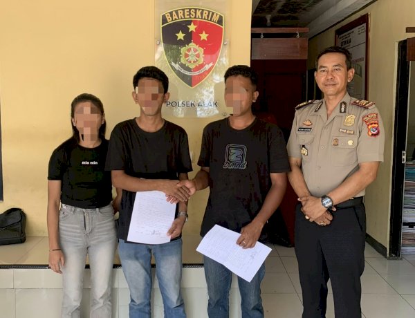 Kedepankan Pendekatan Humanis, Unit PPA Polsek Alak Fasilitasi Penyelesaian Masalah Secara Kekeluargaan.