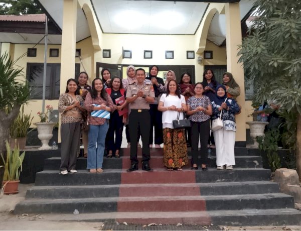 ‎Bhayangkari Ranting Polsek Alak Perkuat Kekompakan dan Solidaritas Dukung Tugas Polri