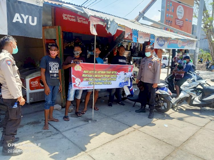 Operasi Bina Waspada Turangga 2020, Satbinmas Polres Kupang Kota laksanakan Pembinaan dan Penyuluhan