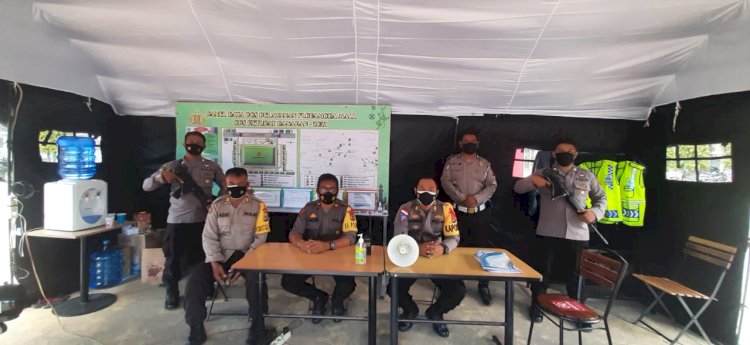 Amankan Hari Raya Idul Fitri di Kota Kupang, Polres Kupang Kota Siapkan 8 Pos Pengamanan