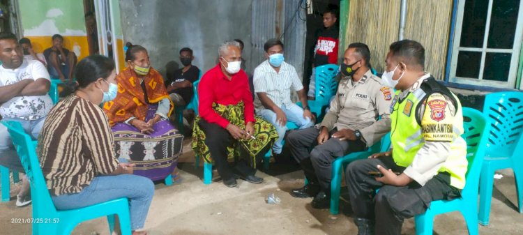 PPKM Darurat, Polsek Alak Bubarkan Sejumlah Acara Pesta di Kota Kupang