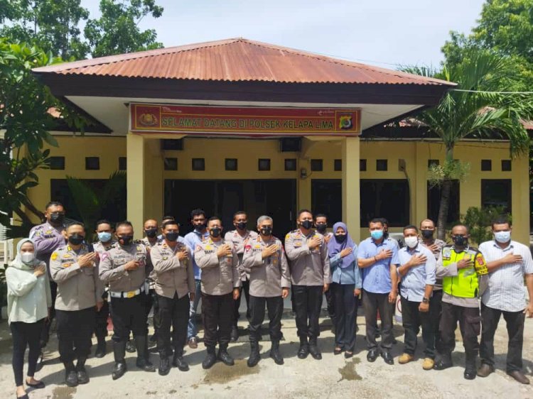 Kapolda NTT Kunjungi Polsek Kelapa Lima Polres Kupang Kota