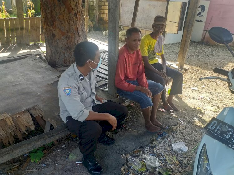 Wujudkan Keamanan dalam Lingkungan Bhabinkamtibmas Sambang Warga Binaan