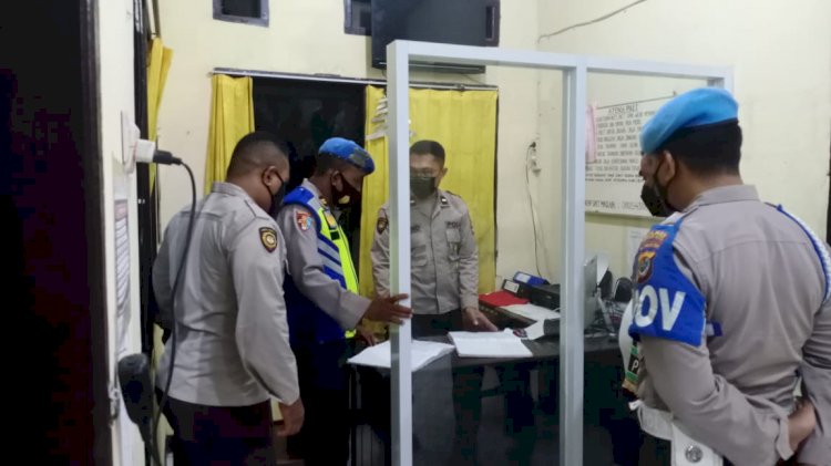 Cek kesiapan anggota, Propam Polres Kupang Kota sidak ke Polsek