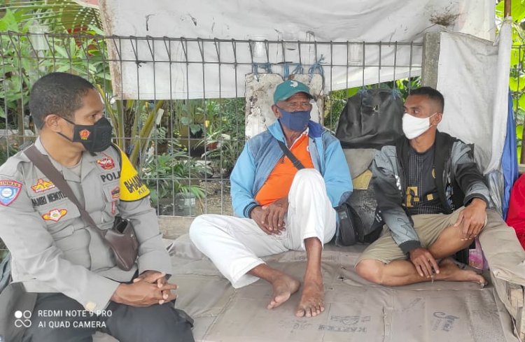 Wujudkan Keamanan dalam Lingkungan Bhabinkamtibmas Sambang Warga Binaan