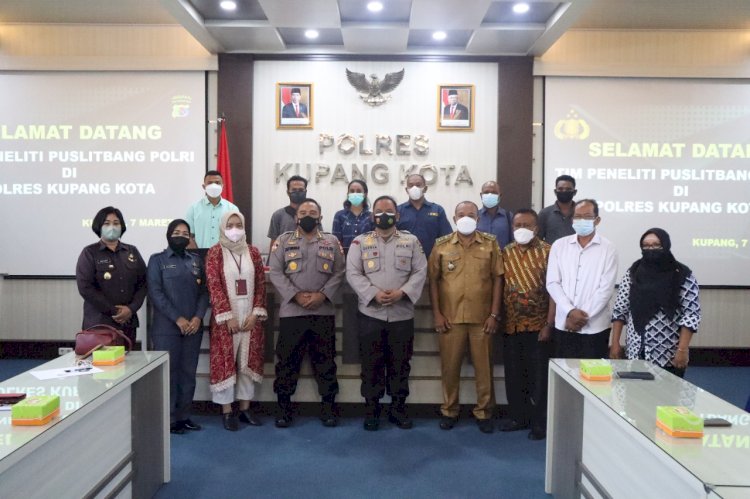 Penelitian Tim Puslitbang Polri di Polres Kupang Kota Terkait Kepercayaan Masyarakat Terhadap Kinerja Polri