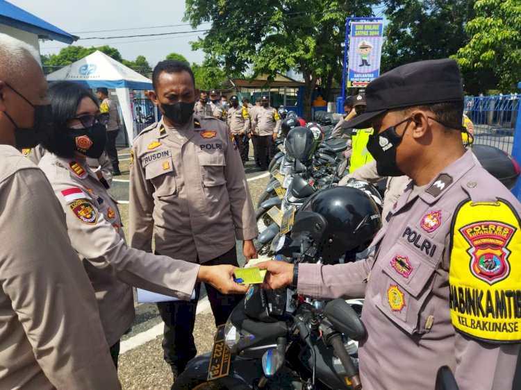 Cek Pengelolaan Logistik, Biro Logistik Polda NTT Supervisi Ke Polres Kupang Kota