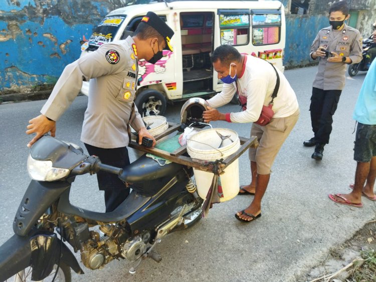 Humanis, Kapolresta Kupang Kota Imbau Pengendara Untuk Tertib Berlalu Lintas