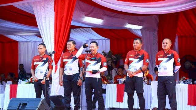 Lewat Fun Bike, Kapolri Tegaskan Sinergitas Kunci Amankan Seluruh Agenda Bangsa