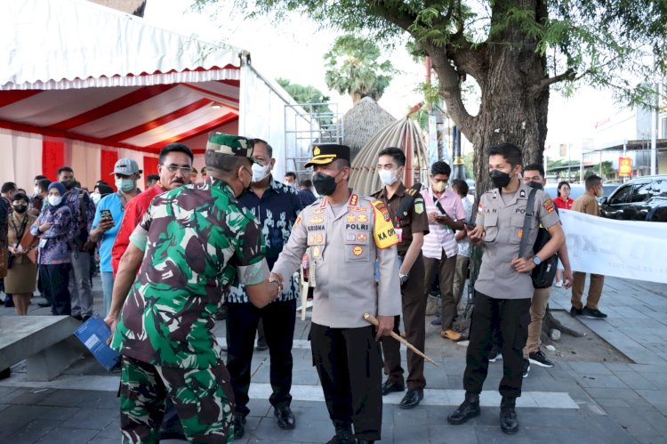 KAPOLRESTA KUPANG KOTA HADIRI GALA DINNER RAPAT KERJA KOMISARIAT IV ASOSIASI PEMERINTAH KOTA SELURUH INDONESIA