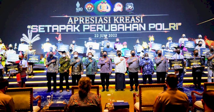 Daftar Pemenang Apresiasi Setapak Perubahan Polri