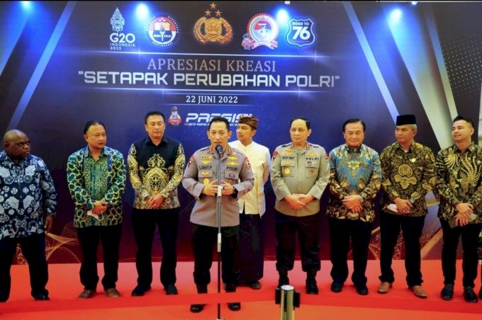 Daftar Pemenang Apresiasi Setapak Perubahan Polri