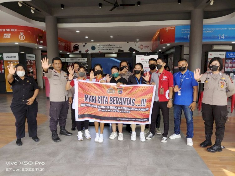 Satuan Binmas Polresta Kupang Kota Terus Laksanakan Operasi Bina Kusuma Turangga 2022.