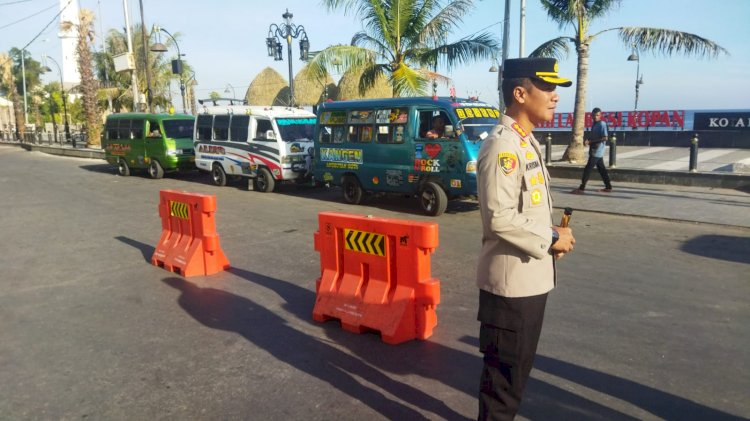 Kapolresta Kupang Kota Himbau Angkot Untuk Tertib Berlalulintas.