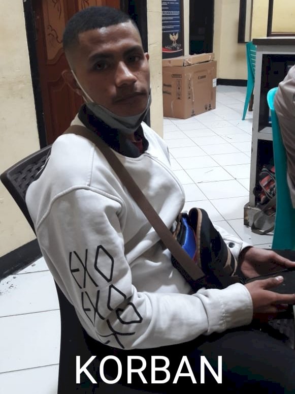 Polsek Oebobo Terima laporan penganiayaan oleh Pacar.