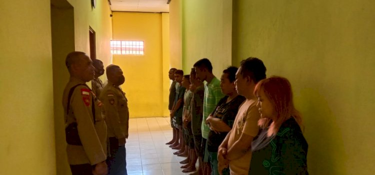 Kegiatan Rutin Satuan Tahti Polresta Kupang Kota.