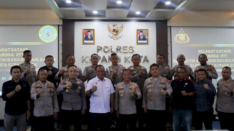 Kabinda Provinsi NTT kunjungi Polresta Kupang Kota