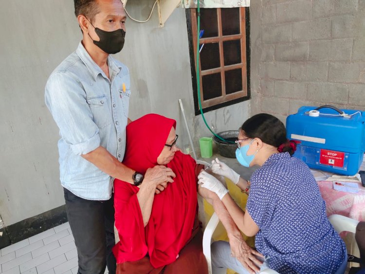 Polresta Kupang Kota Vaksin 