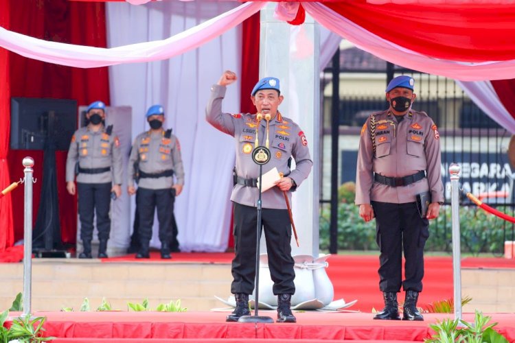 Lepas Pasukan Perdamaian PBB, Kapolri: Selalu Pedomani Tribrata dan Catur Prasetya