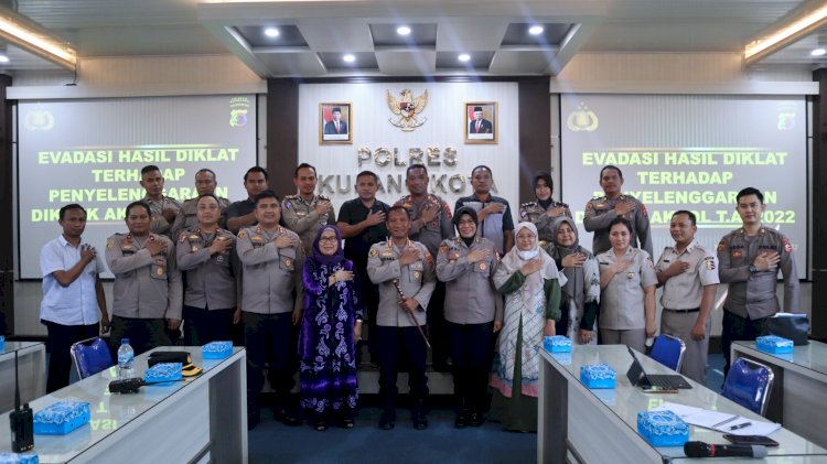 Kapolresta Kupang Kota Terima Tim Evadasi Biro SDM Mabes Polri