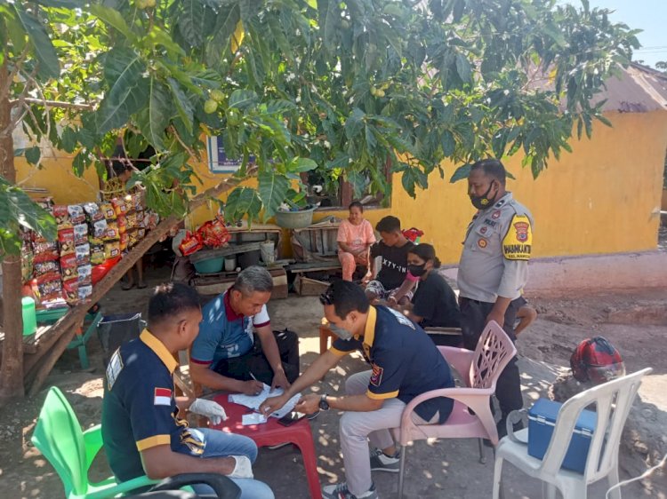Polresta Kupang Kota Beri Pelayanan Vaksinasi Covid-19