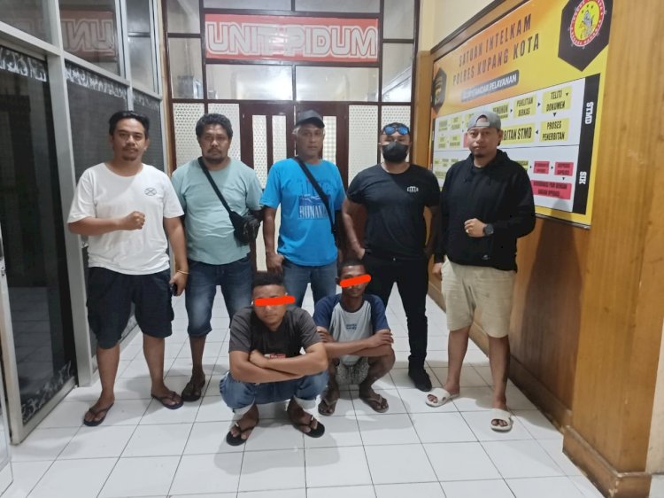 Penangkapan Tersangka Cabul anak dibawah Umur oleh Tim Jatanras Polresta Kupang Kota.