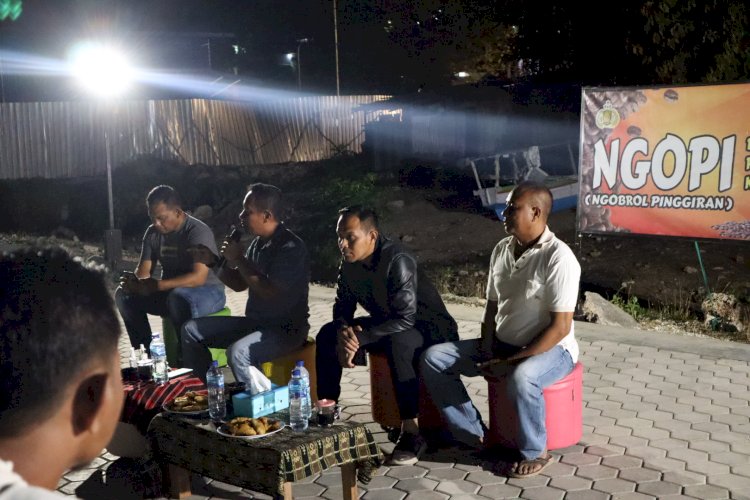 Ngopi di Pelra NBS, Kapolresta Sosialisasikan Operasi Zebra dan Operasi Portal Lantas