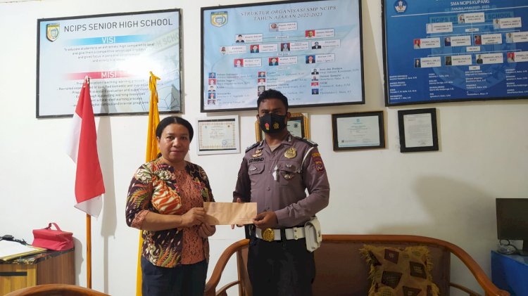 Polresta Kupang Kota Surati Sekolah di Kota Kupang terkait Penggunaaan Kendaraan Bermotor Oleh Siswa-Siswi