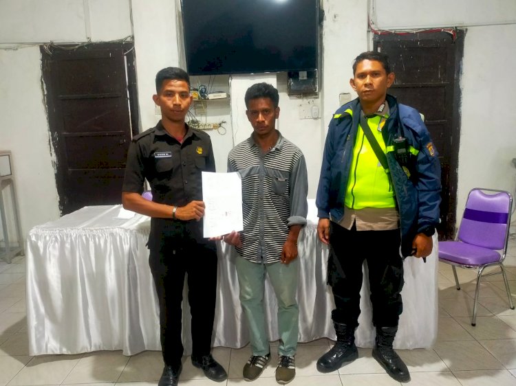 Bhabinkamtibmas LLBK Lakukan Problem Solving Dalam Menyelesaikan Masalah di Masyarakat