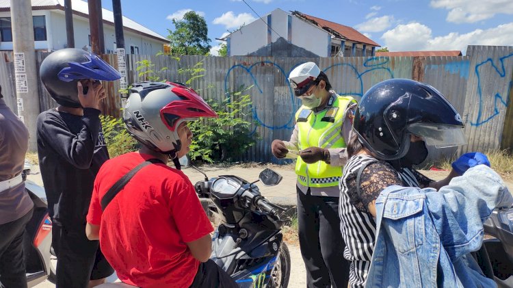 12 Hari Laksanakan Operasi Zebra Turanga 2022 Satlantas Polresta Kupang Kota Tindak 109 Pelanggar