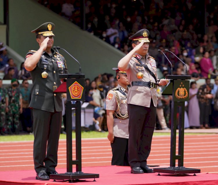 Pesan Kapolri Kepada 1.028 Taruna: Sinergisitas TNI-Polri Akan Menjamin Stabilitas Keamanan dan Politik