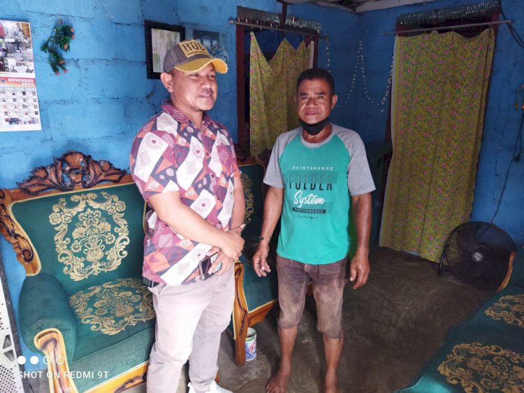 Personel Polsubsektor Pelabuhan Tenau Himbau Penggunaan Kembang Api di Sekitar Depo Pertamina Tenau