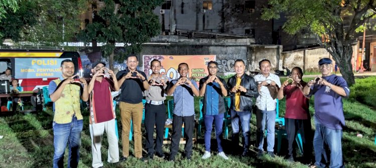 Masyarakat Kelurahan Oeba Antusias Hadiri Kegiatan “NGOPI” Bareng Polresta Kupang Kota