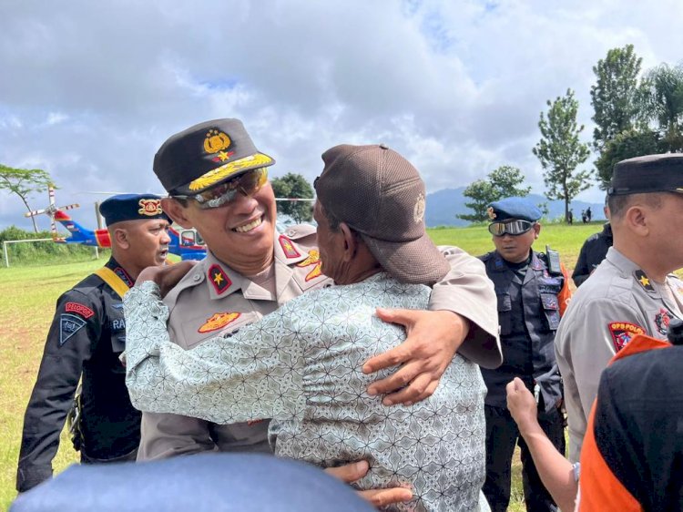 Polri jangkau tempat terisolir untuk berikan pasokan kebutuhan pokok