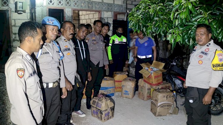 Hari Ke-11 Operasi Pekat Turangga 2022, Sebanyak 957 Liter Miras Tradisional Berhasil Diamankan Polresta Kupang Kota