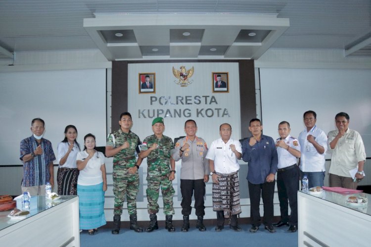 Jelang Nataru, Polresta Kupang Kota Gelar Rakor Lintas Sektoral