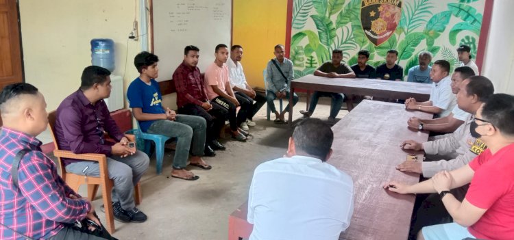 “Jumat Curhat” Kapolsek Maulafa Terima Masukan Dari Pastor Paroki St. Fransiskus Dari Asisi BTN Kolhua