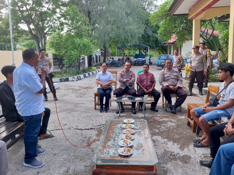 Kapolsek Kelapa Lima Dengar 