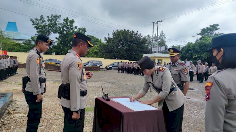 Polwan Pimpin Roda Organisasi Di Polsek Maulafa.