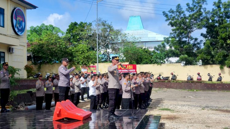 Pimpin Apel Pagi, Kapolresta 