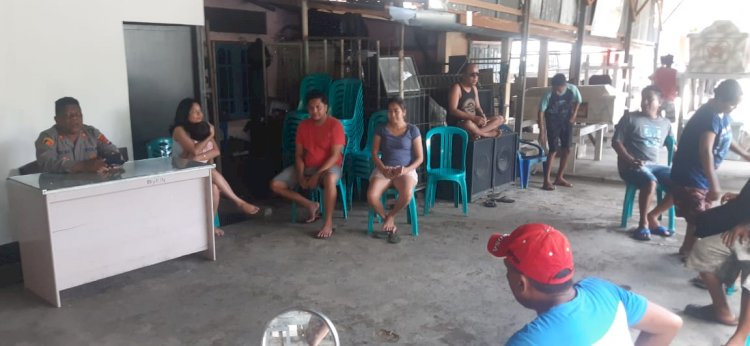 Kapolsek Oebobo Laksanakan Jumat Curhat Bersama Warga Bakunase