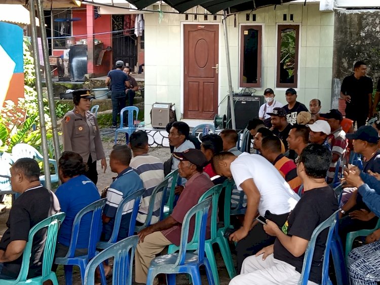 Jumat Curhat Kapolsek Maulafa Bersama Warga Kelurahan Fatukoa Kecamatan Maulafa