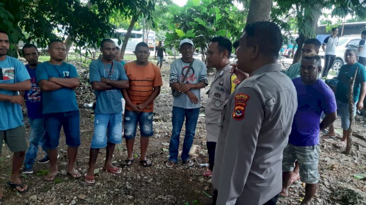 Jumat Curhat Polsek Oebobo, Kapolsek; Semoga Hubungan Baik ini Terus Terjalin.