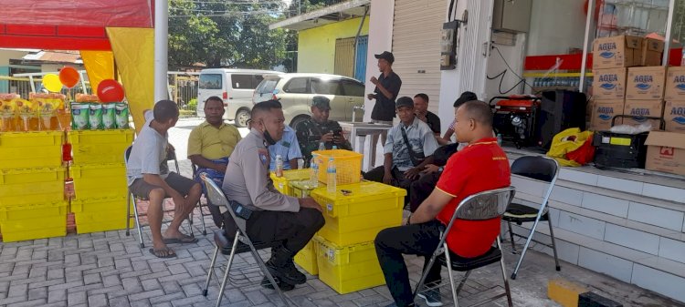 Terus Gelar Diskusi Dengan Masyarakat, Ucapan Terima Kasih Kepada Polsek Maulafa Atas Tindakan Pembubaran Pesta Yang Dilaksanakan Sampai Tengah Malam.