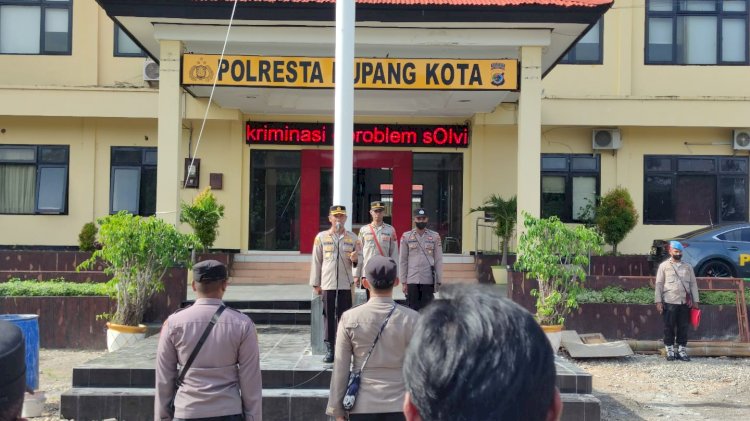 Keberhasilan Saya Adalah Keberhasilan Kalian dan Keberhasilan Kalian Adalah Keberhasilan Saya, Pesan Kapolresta Dalam Apel Pagi.