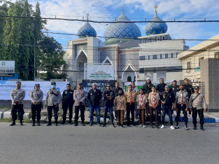 15 Titik Lokasi di Kota Kupang Gelar Sholat Ied, Personel Dikerahkan Lakukan Pengamanan.