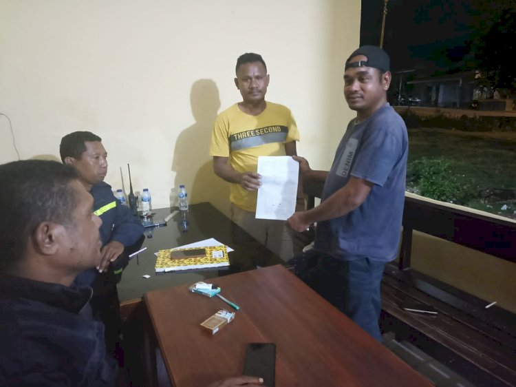 Bhabinkamtibmas Manulai II Jadi Penengah Dalam Permasalahan Warga