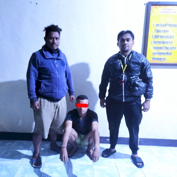 Aniaya dan Ancam Pacar Dengan Sajam, Tim Serigala Polsek Kelapa Lima Amankan Seorang Pegawai Honorer.