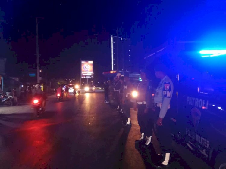 Patroli Gabungan Bersama TNI Polri Jaga Sitkamtibmas Kota Kupang